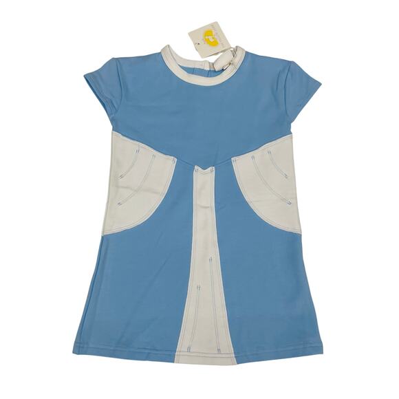 NWT The Yellow Lamb Size 7 Blue Princess Play Dress - Picture 1 of 3